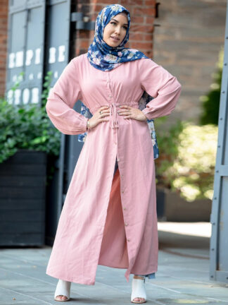 Купить Islamic Clothes Eid Turkey Muslim Dress Women Kaftan Jubah Long Robe Abaya Lace-up Hijab Vestidos Mujer Duabi Arabic Mulsuman
