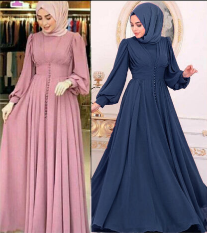 Купить turkey Dubai Muslim Abaya dress Women Jalabiya musulman Islamic Clothing Middle East pakistan Moroccan Kaftan Arabic vestidos