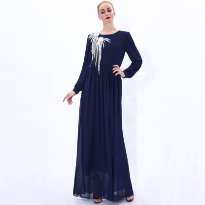 Купить Turkey Abaya Muslim Hijab Dress Caftan Islam Clothing Kaftan Dubai Eid Mubarak Embroidery Dresses Abayas For Women Robe Vestidos