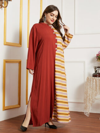 Купить Women Autumn Muslim Abaya Dress Elegant Turkey Moroccan Kaftan Maxi Hijab Vestidos Islamic Clothing Ramadan Musulman Ropa Boho