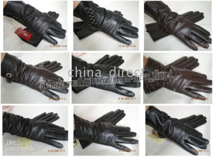 Купить Leather gloves glove skin gloves LEATHER GLOVES 20pairs/lot #1342