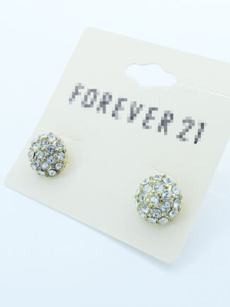 Купить Full drill round stud earrings To undertake a variety of accessories production orders