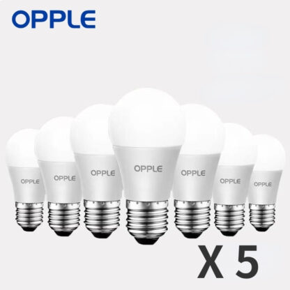 Купить OPPLE 5 Pcs 10 Pcs LED Bulb EcoMax1 E27 3W 9W 12W 14W Screw Mouth 3000K 6500K White Warm Color Living Room Bedroom Lamp Light