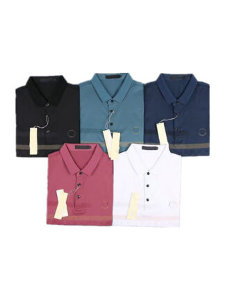Купить Mens Polo Shirt Designer Man Fashion Horse T Shirts Casual Men Golf Summer Polos Shirt Embroidery High Street Trend Top Tee Asian size M-XXXL43