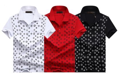 Купить Summer clothing Mens Stylist Polo tops T shirts Luxury Italy tees womens Designer Clothes Short Sleeve Fashion couple T Shirt Asian Size M-3XL04