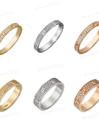 Купить love screw Ring Classic Luxury Designer Jewelry Women Diamonds Gold Rings Titanium Steel Alloy Gold-Plated Accessories Never Fade Not Allergic AAA+