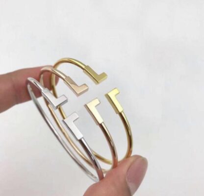 Купить brand designer bracelets bangle for mens and women for engagement wedding couples lovers gift luxury jewelry promise T