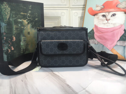 Купить Men fashion briefcase Messenger Bags canvas designer luxury one-shoulder postman inner compartment zipper mouth cross-body Classic Fashion Book
