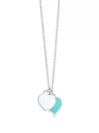 Купить 925 Sterling Silver Necklace Original Brand Fashion Jewelry Woman for heart Pendant Couple Gift