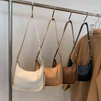 Купить Waist Bags Minority design small bag women's fashion autumn and winter versatile retro broadband high-grade Single Shoulder Messenger Bag OSQR