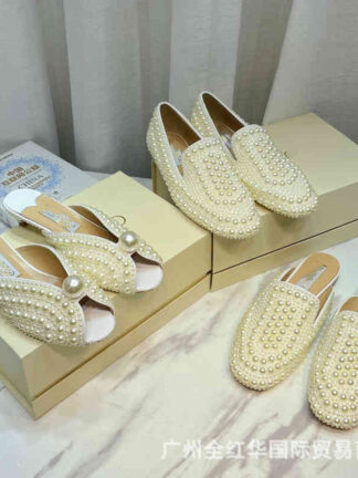 Купить Sandals High quality fashion bloggers and stars of the same summer Korean pearl versatile casual shoes for women