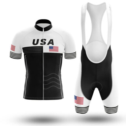 Купить 2022 Team USA Interesting Summer Cycling Short Sleeve Jersey With Bib Shorts Kit