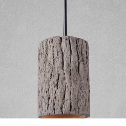 Купить Retro Loft Nordic stump Style Cement Pendant lights modern led E27 cord pendant lamp for Restaurant living room bedroom kitchen