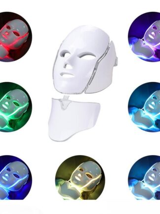 Купить LED Beauty instrument SKI PDT 7 color Photonic treatment FDA Korean Beauty Mask Beauty LED acne mask