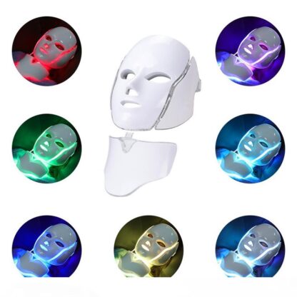 Купить LED Beauty instrument SKI PDT 7 color Photonic treatment FDA Korean Beauty Mask Beauty LED acne mask