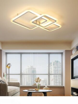 Купить New Modern Ceiling Lights Plafonnier Led Lamp Plafondlamp Home Lighting Ceiling Fixture Living Room Bedroom Lamparas De Techo bedroom light
