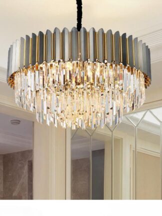 Купить Modern light living room dining room crystal chandelier designer model room simple atmosphere bedroom lamps