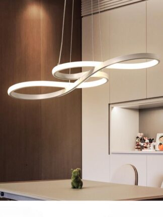 Купить Minimalism DIY Hanging Modern Led Pendant Lights For Dining Room Bar suspension luminaire suspendu Pendant Lamp Lighting Fixture