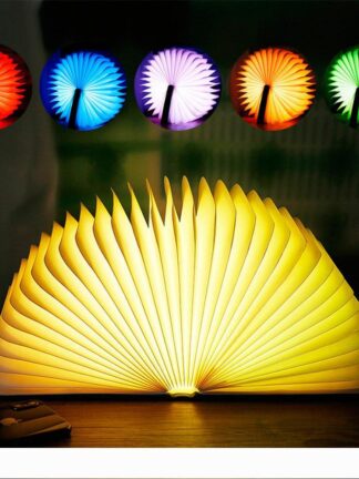 Купить BRELONG USB Rechargeable Colorful Color Change Book Light LED Book Light Reading Book Light Red Blue Gold Brown Yellow