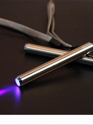Купить LED UV Flashlight Flashlight UV Lamp Stainless Steel Mini Pocket Flashlight Lamp For Marking Detector Detection White Purple
