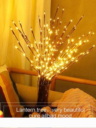 Купить LED Holiday Lights Christmas Branch Lights Friends Party Night Lights Outdoor Waterproof Suitable For Courtyard Garden