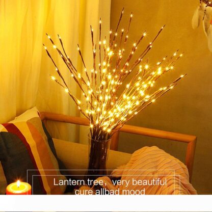 Купить LED Holiday Lights Christmas Branch Lights Friends Party Night Lights Outdoor Waterproof Suitable For Courtyard Garden