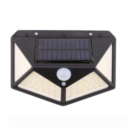 Купить Solar Wall Light Motion Sensor Infrared Sensor 100 LED Outdoor Waterproof Wall Lamp Night Light 3 Modes