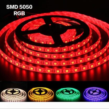 Купить BRELONG SMD5050 Waterproof Light Strip Multicolor 5M 300LEDs 12V White Warm White Yellow Green Blue Red RGB