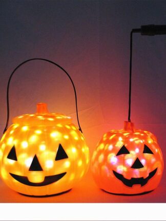Купить BRELOGN Halloween Pumpkin Night Light Portable Lantern Children's Toys LED Lighting Festival Decorative Lights Colorful Ambient Lights