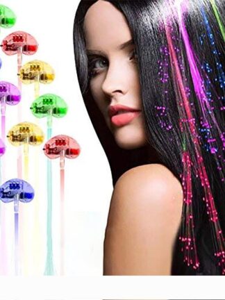 Купить BRELONG LED Light Hairpin Bar Dance Hairpin Friends Party Cheering Lights Holiday Decoration Lighting Multi-color optional