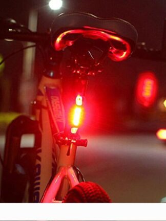 Купить BRELONG Portable USB Rechargeable Bicycle Tail Bicycle After Warning Safety Tail Light LED Highlighting White Red Blue