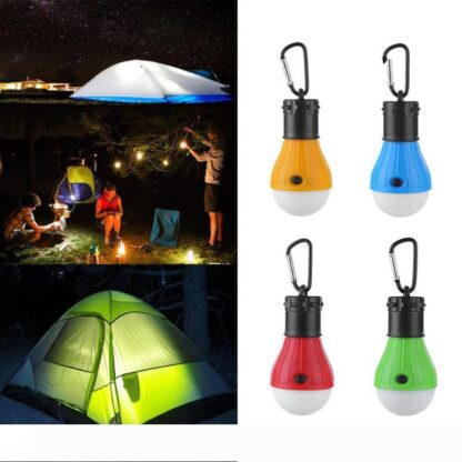 Купить BRELONG 3LED tent hanging lamp 3 Modes outdoor SOS emergency carabiner bulb emergency light lantern hiking lamp energy saving