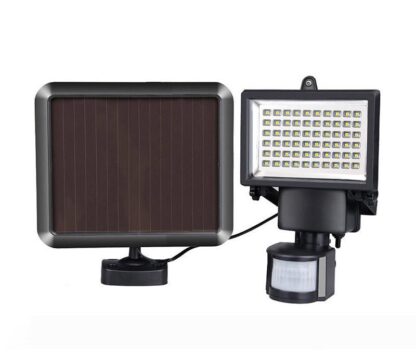 Купить Solar Led Floodlights outdoor led Garden Lights 60 100 LEDs PIR Body Motion Sensor Solar Flood lights Spotlights Solar Lamp bulbs