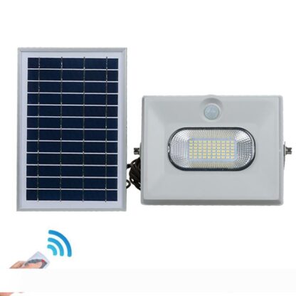 Купить Solar Powered Flood Lights 50W 100W 150W Outdoor Garden Lawn Landscape Lamps Waterproof Security Wall Lamps Floodlight +Remote Control