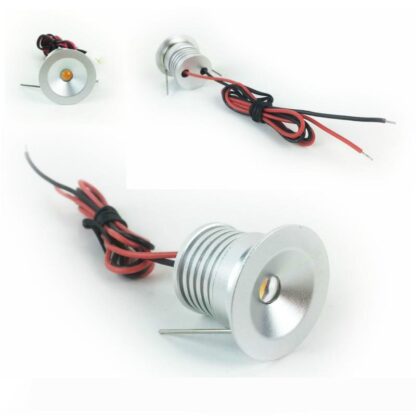 Купить Waterproof IP65 Mini Led Downlight 1W Underground Lamps DC12V Cutout 25mm Spot light for Jewelry Showcase Lighting