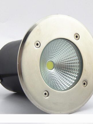 Купить Free shipping 15W COB LED underground light IP67 Buried recessed floor outdoor lamp DC12V OR AC85-265V