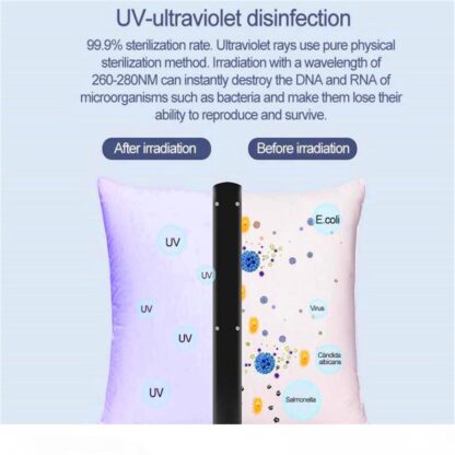 Купить Sterilization mask Ultraviolet Light Hand Sterilizer Portable UV germicidal lamp Rate 99% UV Lamp Without Chemicals for Hotel Household