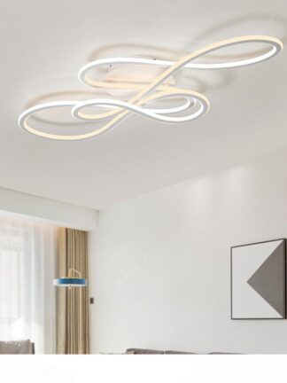 Купить Double Glow modern led ceiling lights for living room bedroom lamparas de techo dimming ceiling lights lamp fixtures bedroom light