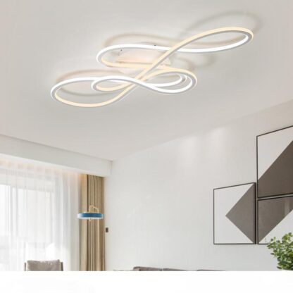 Купить Double Glow modern led ceiling lights for living room bedroom lamparas de techo dimming ceiling lights lamp fixtures bedroom light