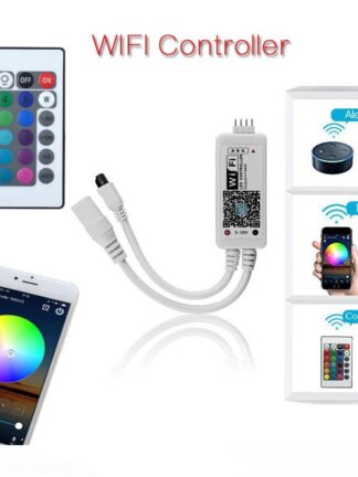 Купить RGB LED Strip Tape SMD 5050 RGB Strip Light 60led m Waterproof Non Waterproof Flexible LED Ribbon + WIFI control + Power supply