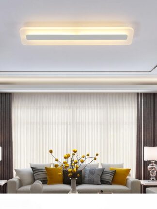 Купить Modern Minimalism High brightness LED ceiling lights rectangular bedroom Livingroom aisl Ceiling lamp lighting lamparas de techo