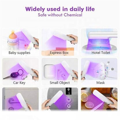 Купить First quarter bestseller portable UVC sterilizer personal care travel sterilizer ultraviolet disinfectant light ultraviolet lamp bloomveg-8