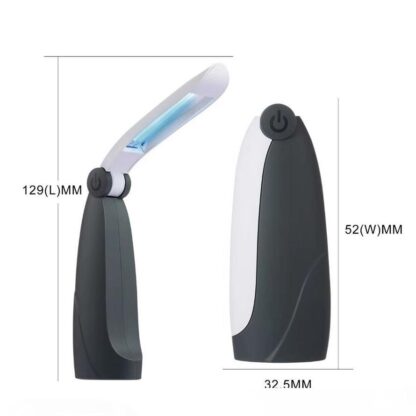 Купить New folding mobile phone disinfector sterilizer stick personal care travel disinfector uv disinfectant photocooled cathode uv lamp