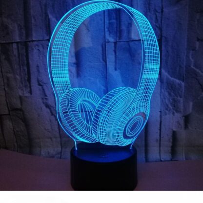 Купить 2020 Leaf 3D Illusion LED Lamp Night Light 7 RGB Colorful USB Powered 5th Battery Bin Touch Button Dropshipping Gift Box