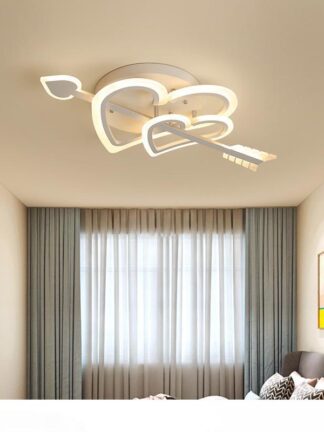 Купить Love Design Modern led Ceiling Lights for living bedroom weddingroom Ironware+Acrylic white color dimmable Ceiling Lamp Fixtures