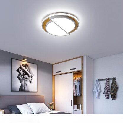 Купить New Black White led ceiling lights for bedroom Study room Round LED Ceiling Lamp luminaire plafonnier Modern led light ceiling