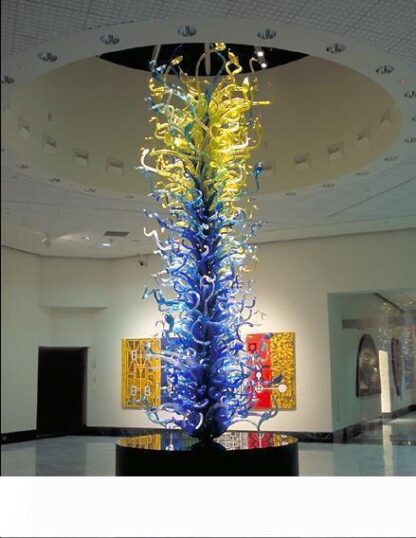 Купить Large Colours Blue Murano Modern Garden Sculptures Statues Hand Made Glass Out Door Sculpture Indoor Decor