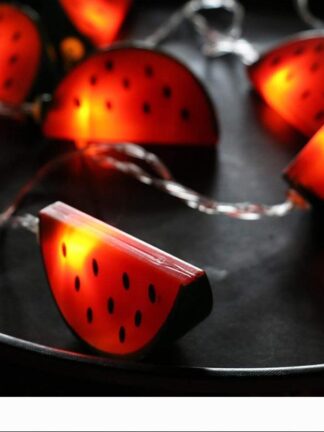 Купить BRELONG 10LED string light battery-powered watermelon-shaped fairy-tale flashing lights