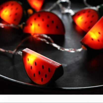 Купить BRELONG 10LED string light battery-powered watermelon-shaped fairy-tale flashing lights