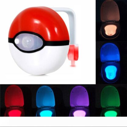 Купить Toilet night light sports LED light 8-color washable toilet bathtub lamp suitable for bathroom without perfect decoration and faucet light